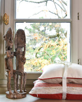 DUO Coussins coton et lin MEDITERRANEE