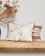 DUO Coussins coton et lin MEDITERRANEE