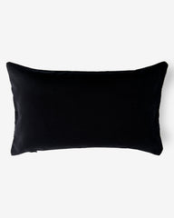 housse de coussin noire simple
