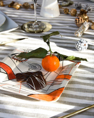 vide poche entrée orange