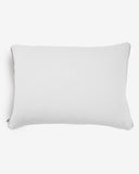 housse de coussin LINO Grège - Côté Blanc