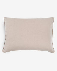 housse de coussin LINO Grège - Côté Beige