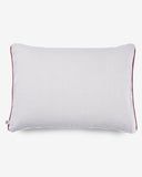 Coussin en lin crème et terracotta  - Lino Terracotta